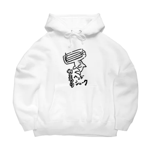 カミソリヘッドシャーク Big Hoodie