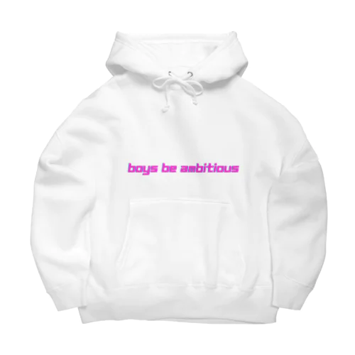 少年よ大志を抱け Big Hoodie