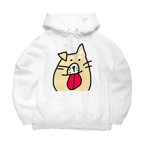 ビビりな番犬くん Big Hoodie