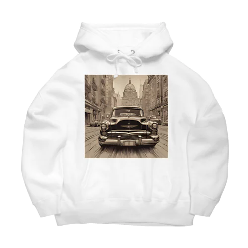 Classic Downtown Ride Big Hoodie