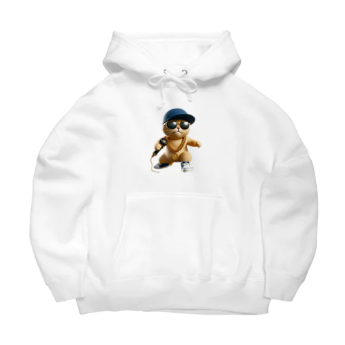 ラップ猫 ストリートスタイル Big Hoodie