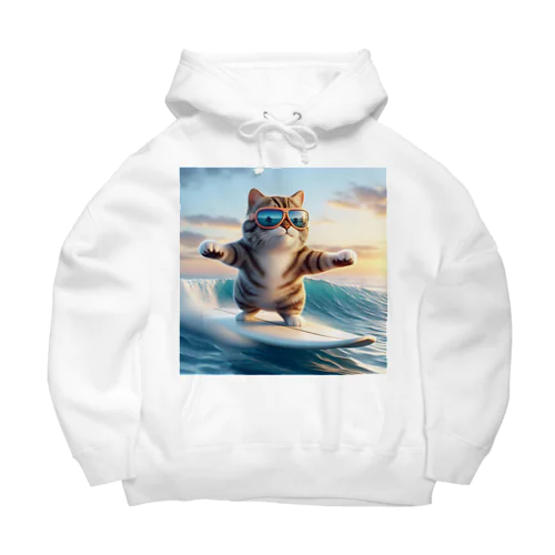 波乗りCAT Big Hoodie