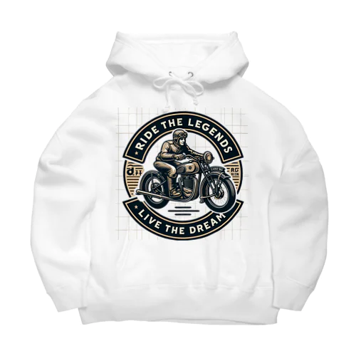 Ride the legends  Big Hoodie