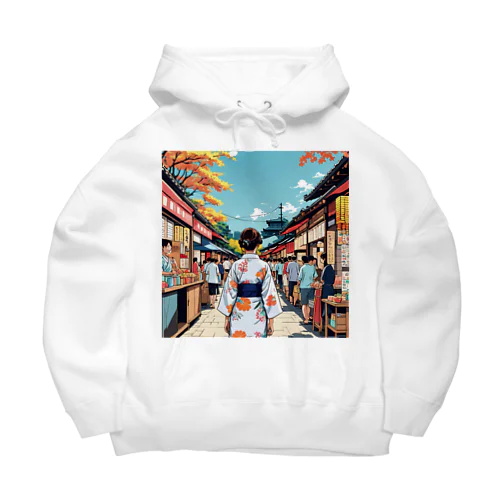 浴衣 Big Hoodie