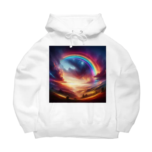 「幻想的な虹」グッズ Big Hoodie