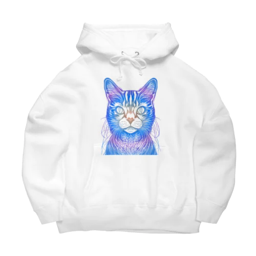 ブルーキャット Big Hoodie