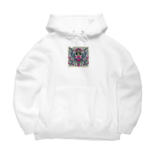 WING HEART005 Big Hoodie