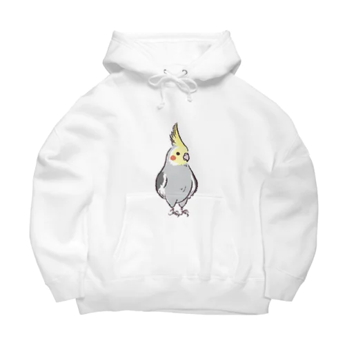 オカメインコRocky Big Hoodie