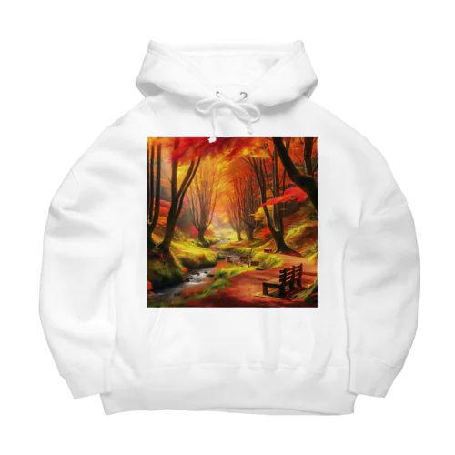 「秋風景グッズ」 Big Hoodie