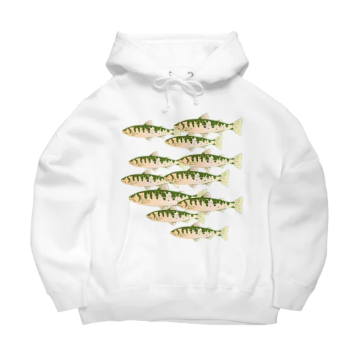 ヤマメの魚群 Big Hoodie