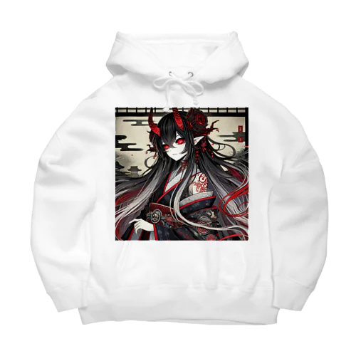 鬼の女の子 Big Hoodie