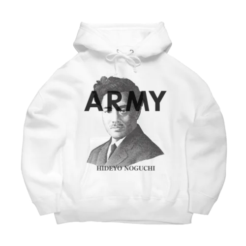 U.S.ARMYな野口英世さん Big Hoodie