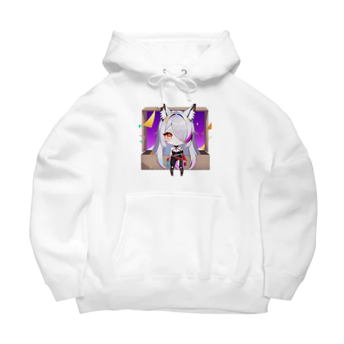 獣耳の女の子 Big Hoodie