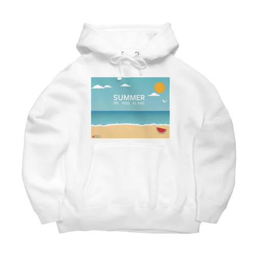 夏！Summer！ Big Hoodie