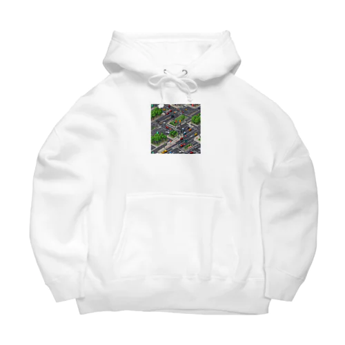 「都会の信号 道路マップ」 Big Hoodie