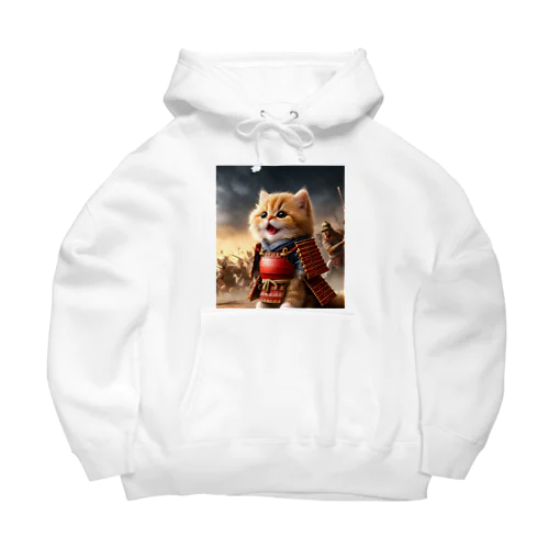 戦ねこ Big Hoodie