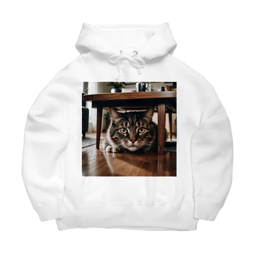 隠れる猫 Big Hoodie