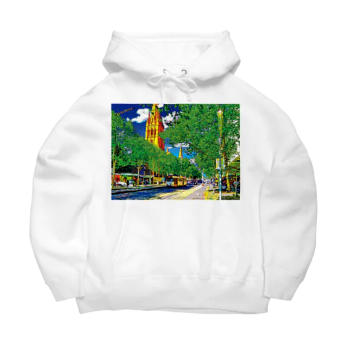 オーストラリア メルボルンのスワンストンストリート Big Hoodie