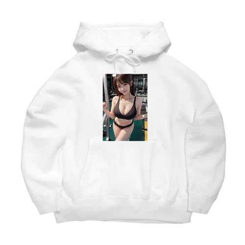 スポーツ女子 Big Hoodie