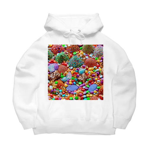 誘惑に負けるな(お菓子の山) Big Hoodie