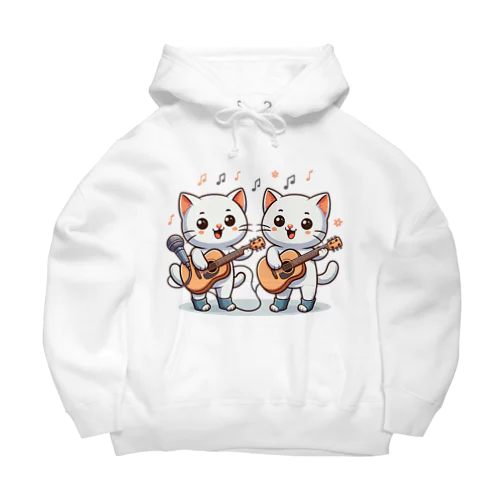 ねこコーラス 12 Big Hoodie