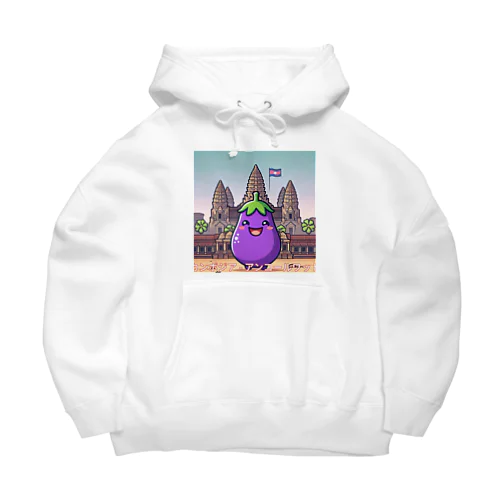 ナスビーカンボジアへ行く Big Hoodie