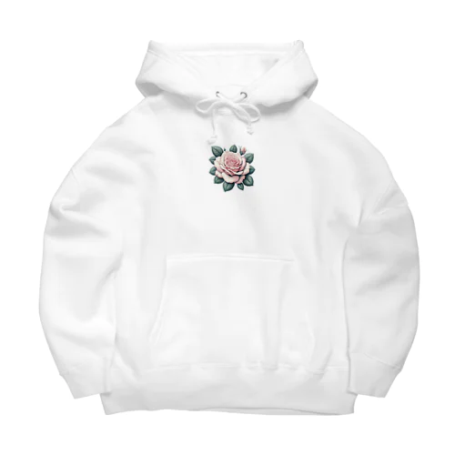 一本の強い薔薇 Big Hoodie