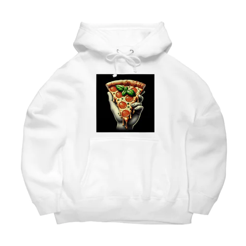 おしゃれなpizzaのグッズ Big Hoodie