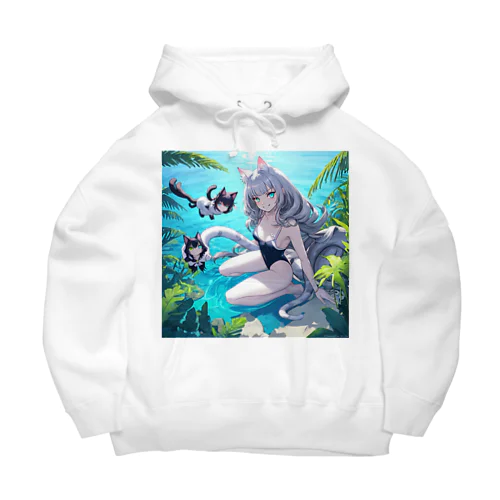 猫耳少女00024 Big Hoodie