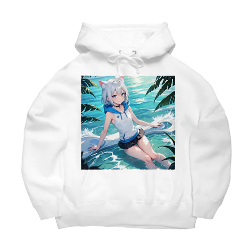 猫耳少女00052 Big Hoodie