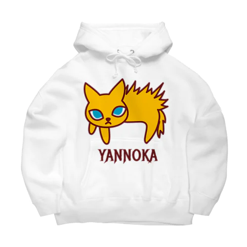 やんのか猫 金猫 Big Hoodie