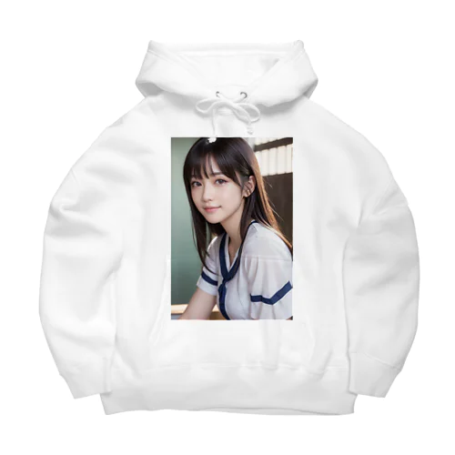 美女との出会い Big Hoodie