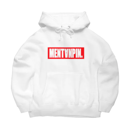 MENTANPIN（シャインレッド） Big Hoodie