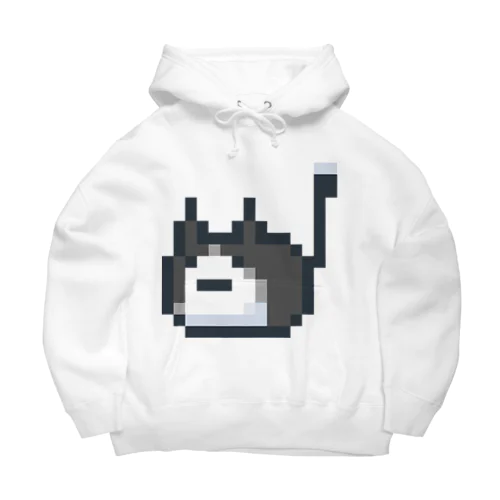 ハチワレねこさんドット（ファビコン）  Big Hoodie