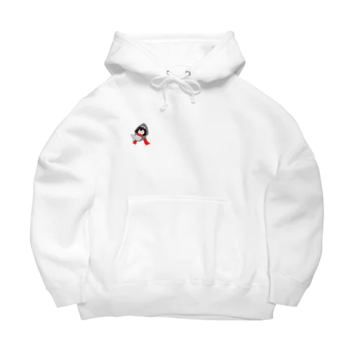 ワンポイントサメちゃん Big Hoodie