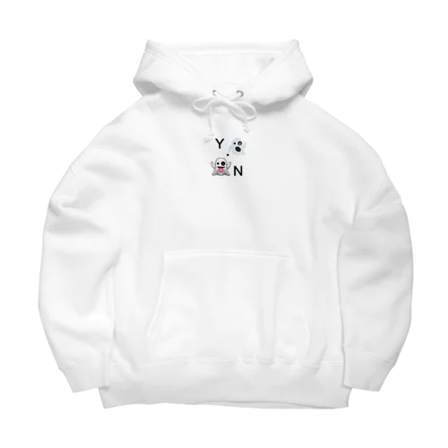 『 Y.N』パーカー Big Hoodie