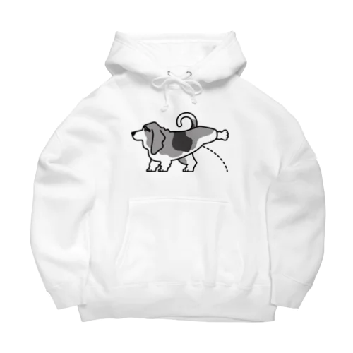いぬのしわざ★バセット・ハウンド Big Hoodie