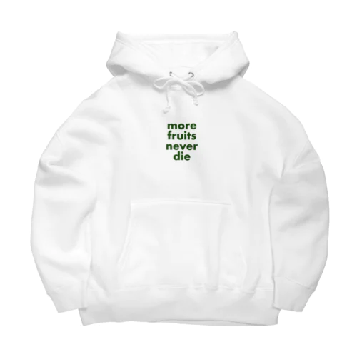 never die green Big Hoodie