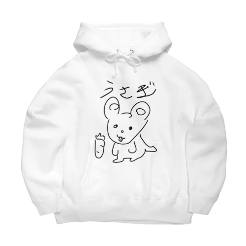 うさぎ Big Hoodie