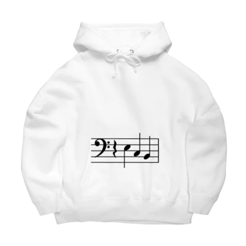 ミドシ巳年音符 Big Hoodie