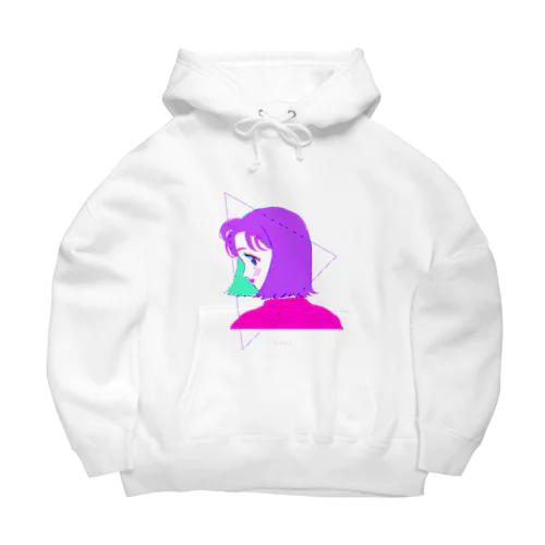 ムラサキ子 Big Hoodie