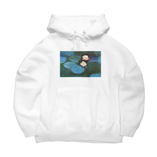  クロード・モネ / 睡蓮 / 1897/ Claude Monet / Water Lilly Big Hoodie