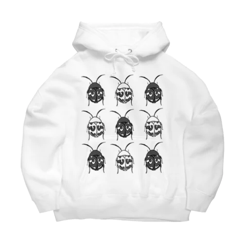 クエスチョンマークドミノローチ Big Hoodie