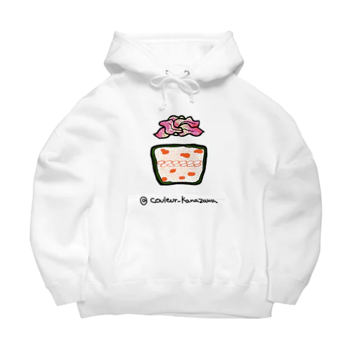 香箱蟹のテリーヌ Big Hoodie