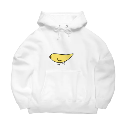 とことこセキセイインコルチノーちゃん【まめるりはことり】 Big Hoodie