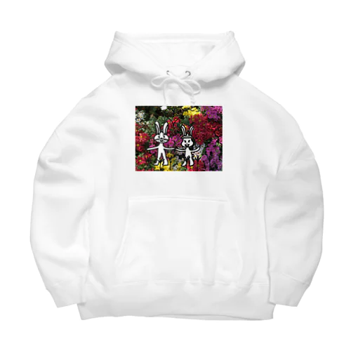 ウサ栗　秋のおデート Big Hoodie