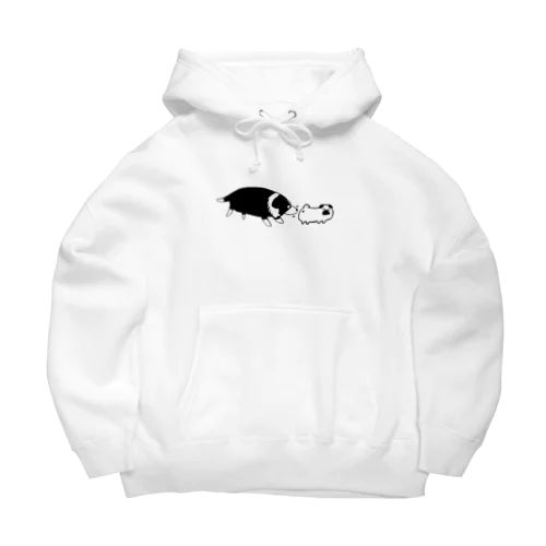 ぷーやんのおしりを追うルーカスくん Big Hoodie