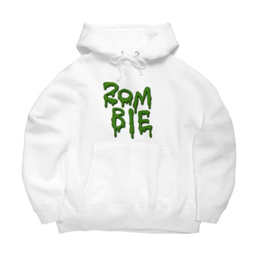 Zombie どろどろゾンビロゴ Big Hoodie