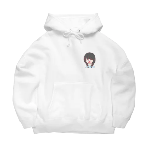 みつあみの女の子 Big Hoodie