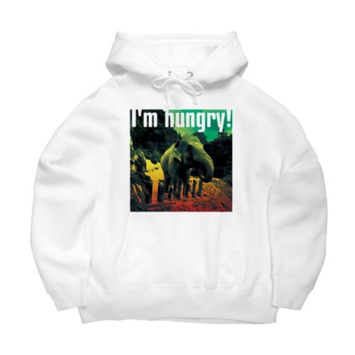 おなかすいたぞう Big Hoodie